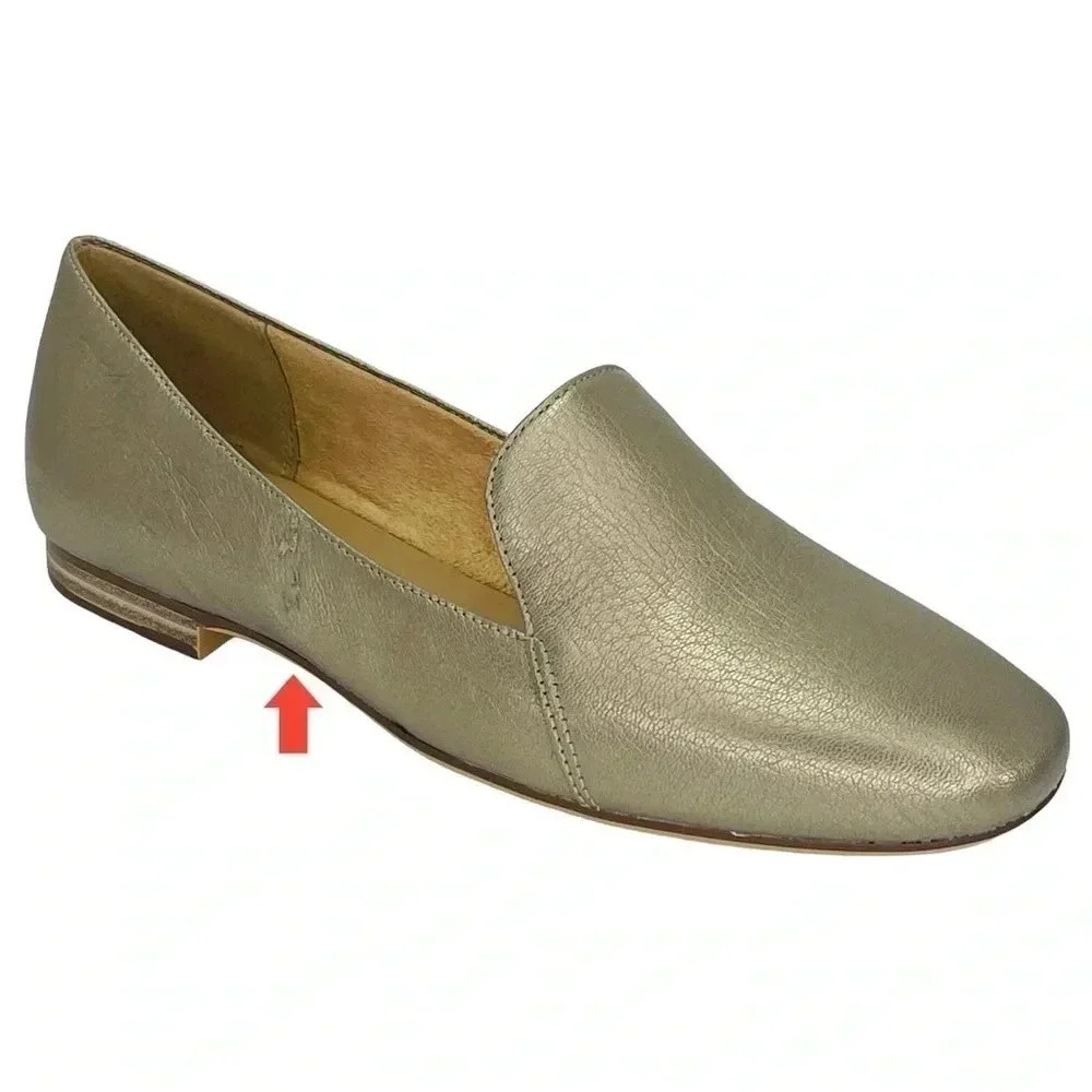 Naturalizer Emiline Zinc Metallic Womens Loafers Size 6.5M - Picture 8 of 12